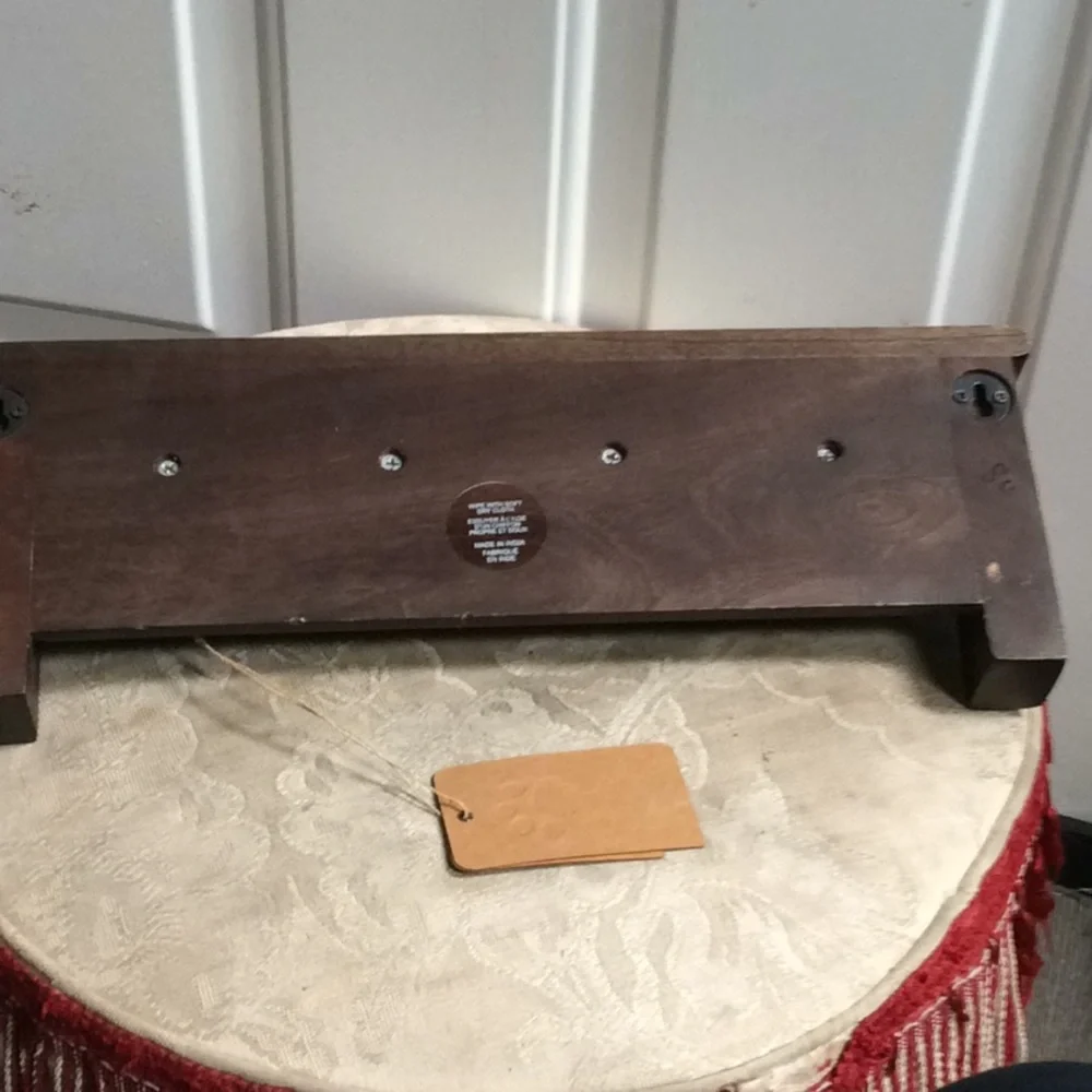 Handmade with Love Coat Hanger wood with elephants